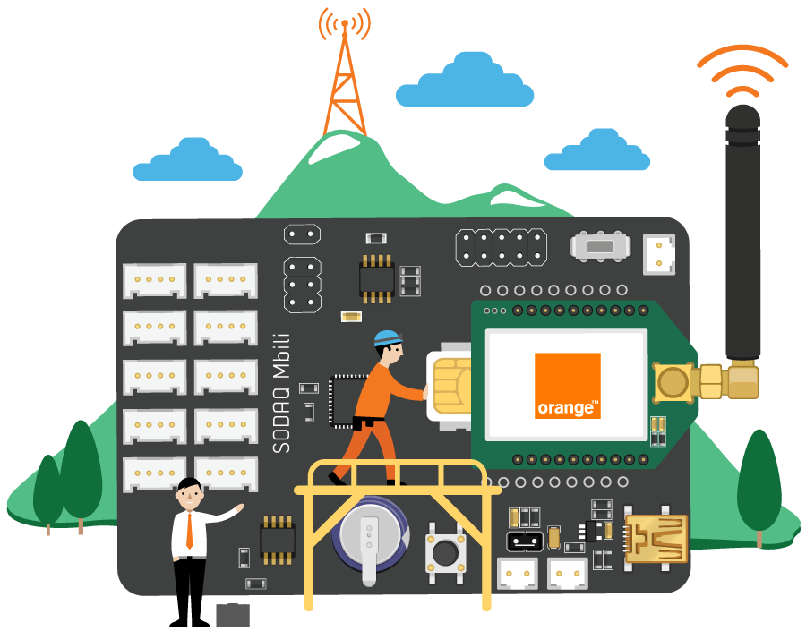 Orange IoT connectivity